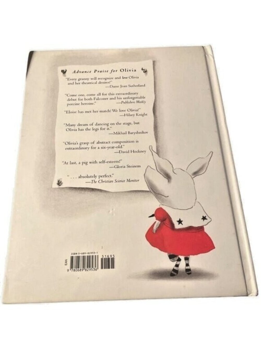 Vintage Olivia Pig Hardcover Childrens Book By Ian Falconer Atheneum Books 2000 - Picture 2 of 6